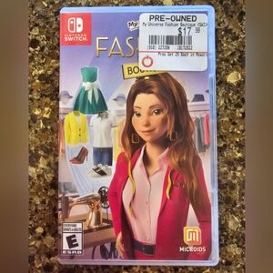 Nintendo Switch Game Fashion Boutique